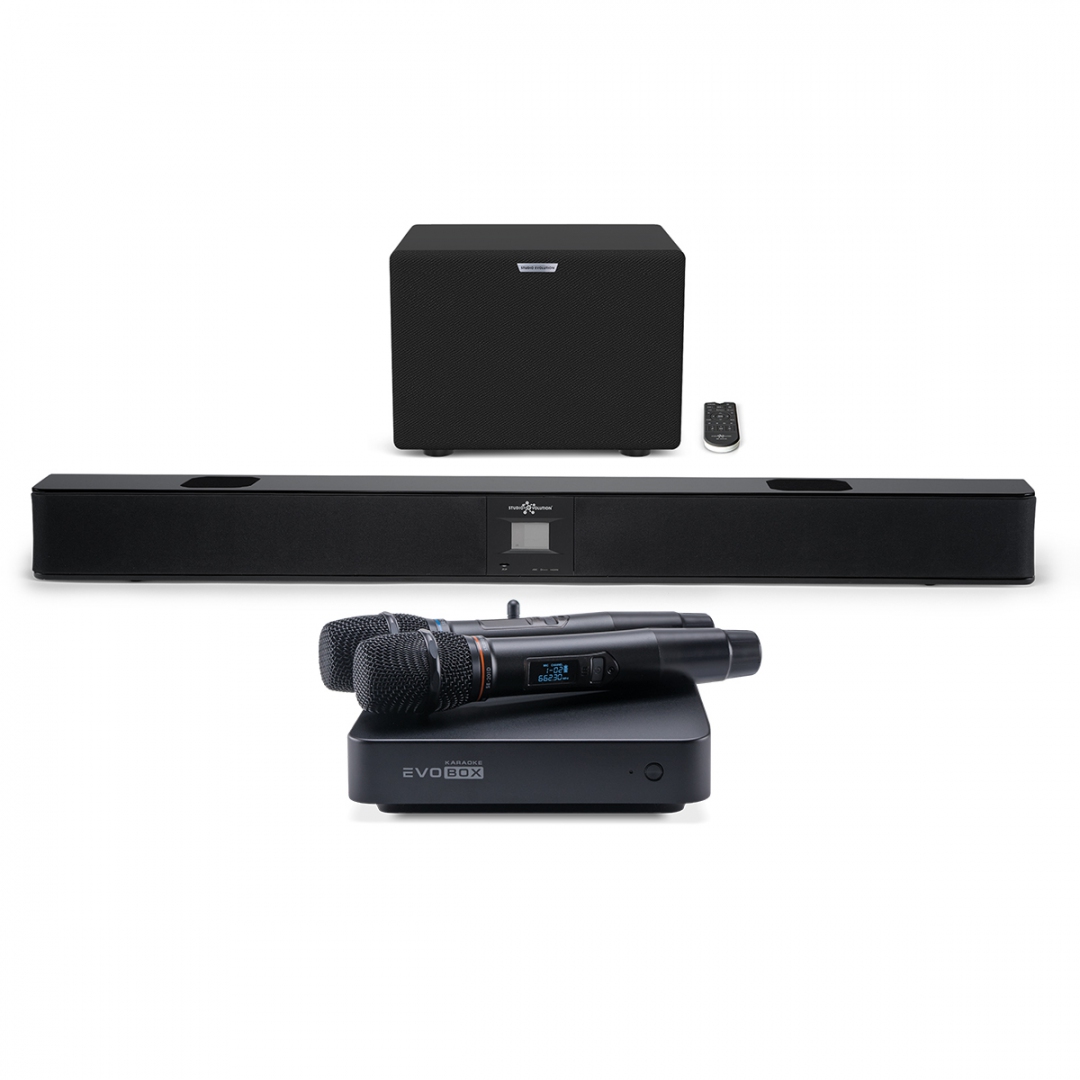 караоке-комплект EVOBOX Plus + EvoSound Bar (саундбар с караоке) в Уссурийске