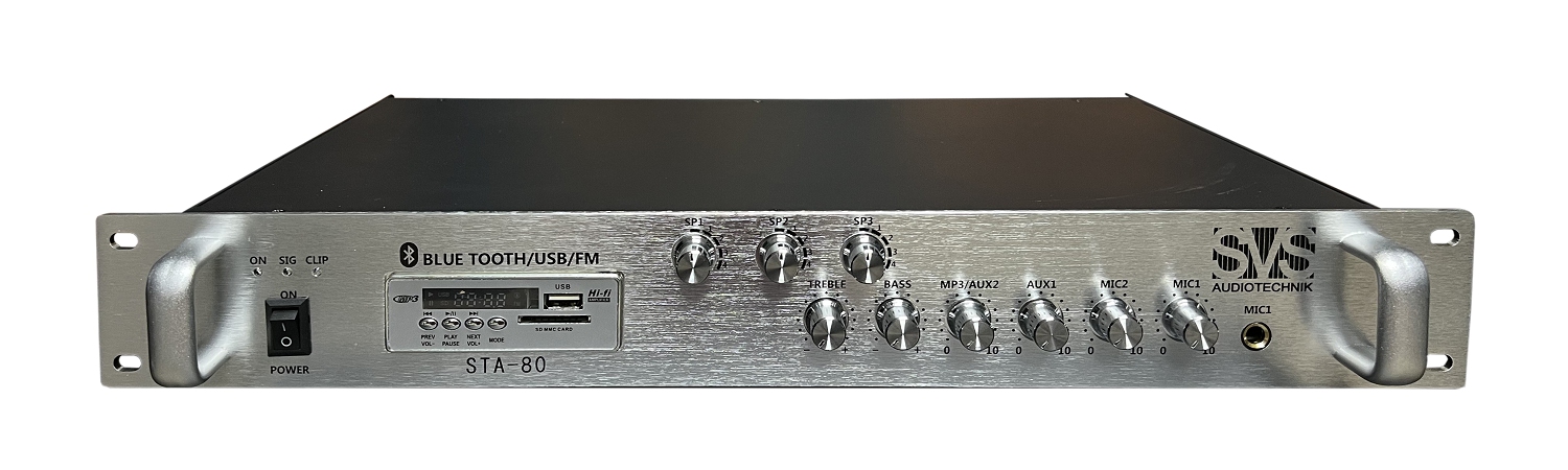 SVS Audiotechnik STA-80 Микшер-усилитель для систем Public Address в Уссурийске